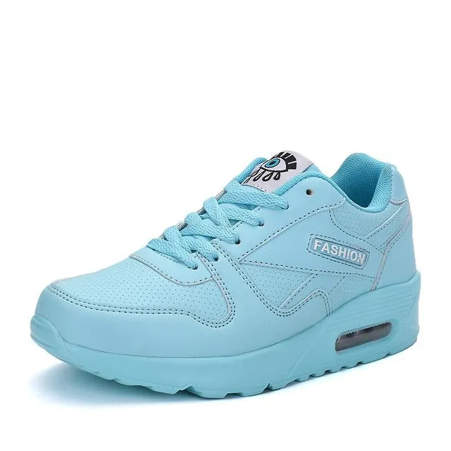 2017 Fashion Korean Women Shoes Spring Tenis Feminino Casual Shoes Outdoor Walking Shoes Women Flats Pink Lace Up Ladies Shoe