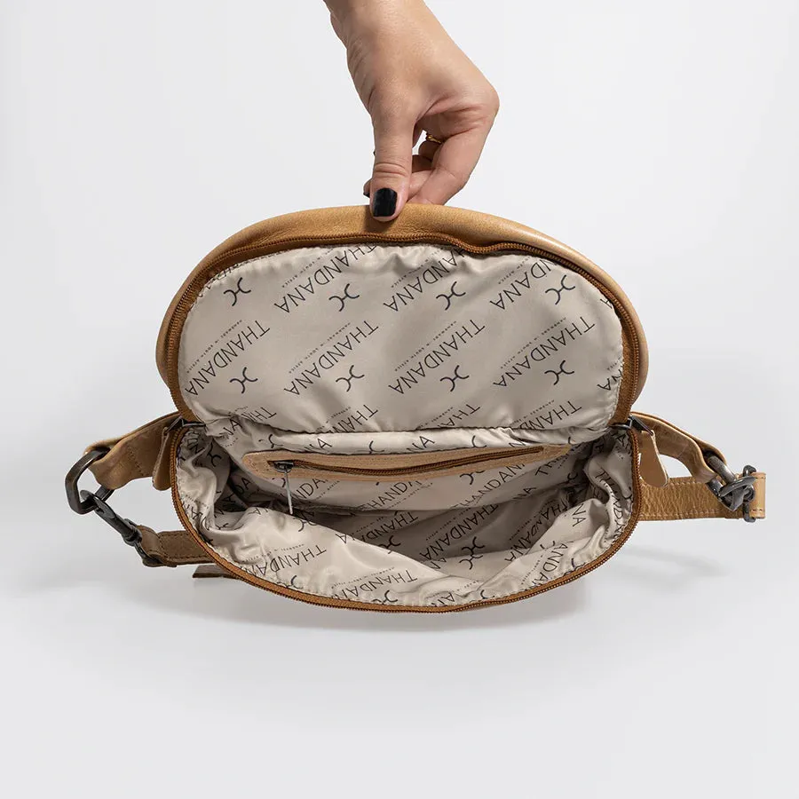 Ari Bum Bag Hazelnut Leather