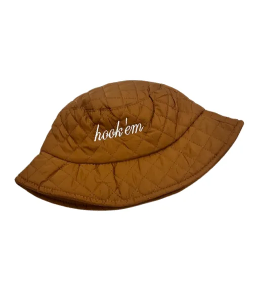 Collegiate Quilted Bucket Hats