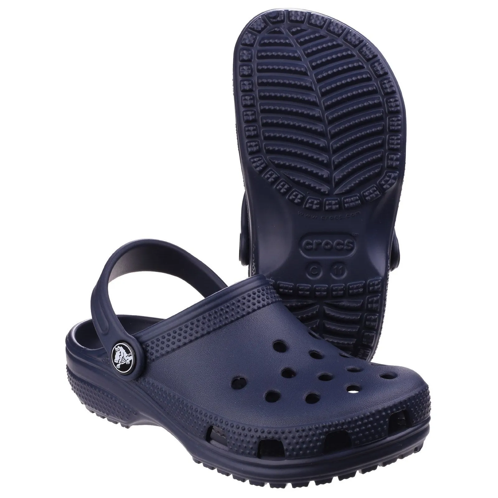 Crocs Kids Classic Clog Boys Navy Clog