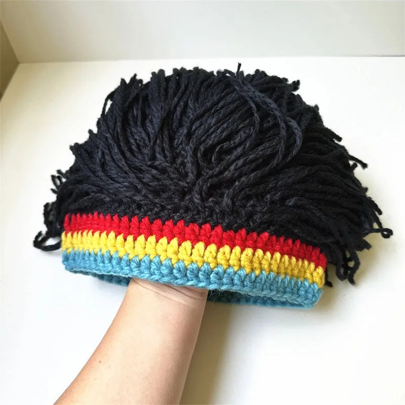 Funny Wig Hats with Dreadlocks