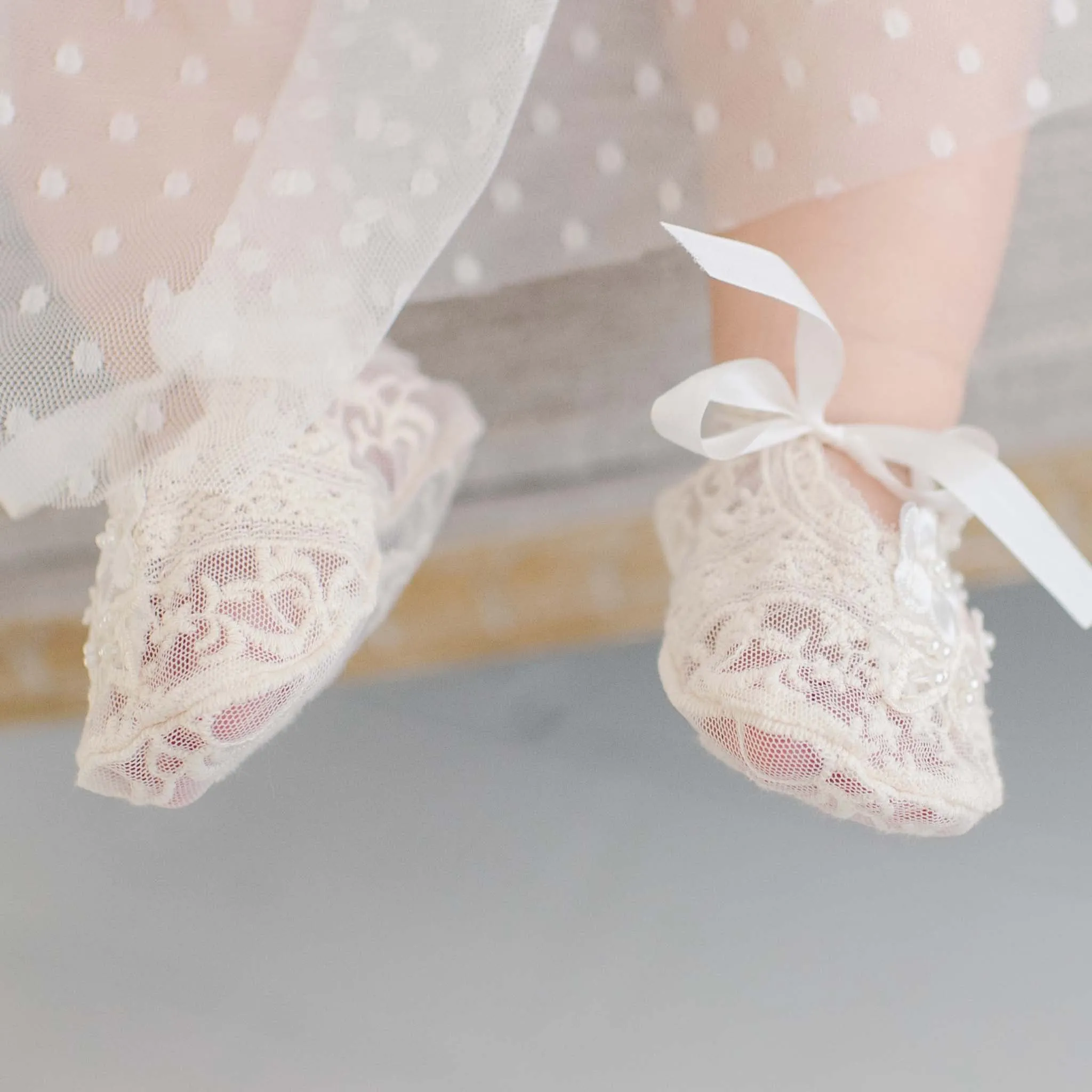 Jessica Lace Booties