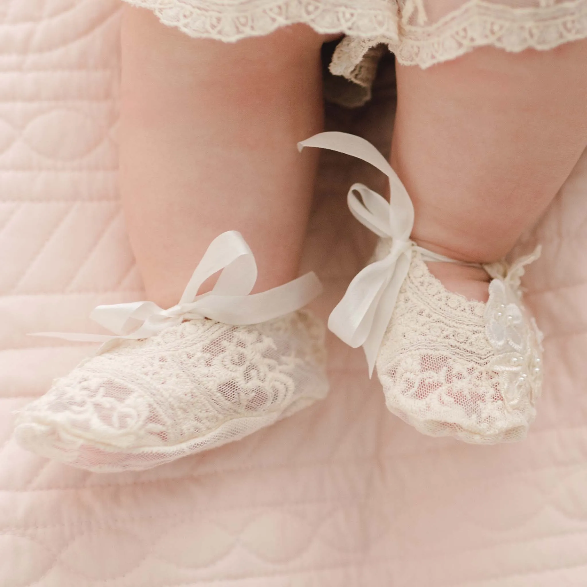 Jessica Lace Booties