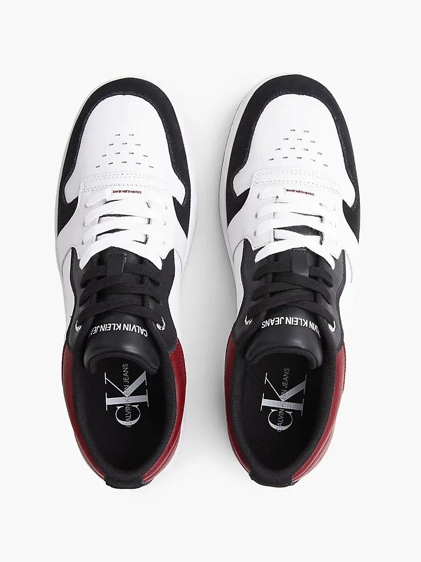 Men Basketball Sneaker - White Red