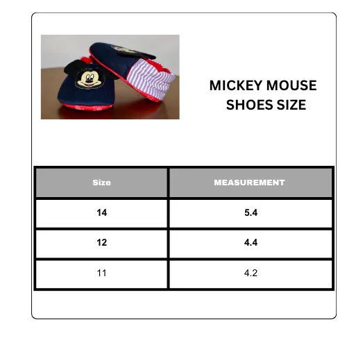 Mickey Mouse Baby Shoes