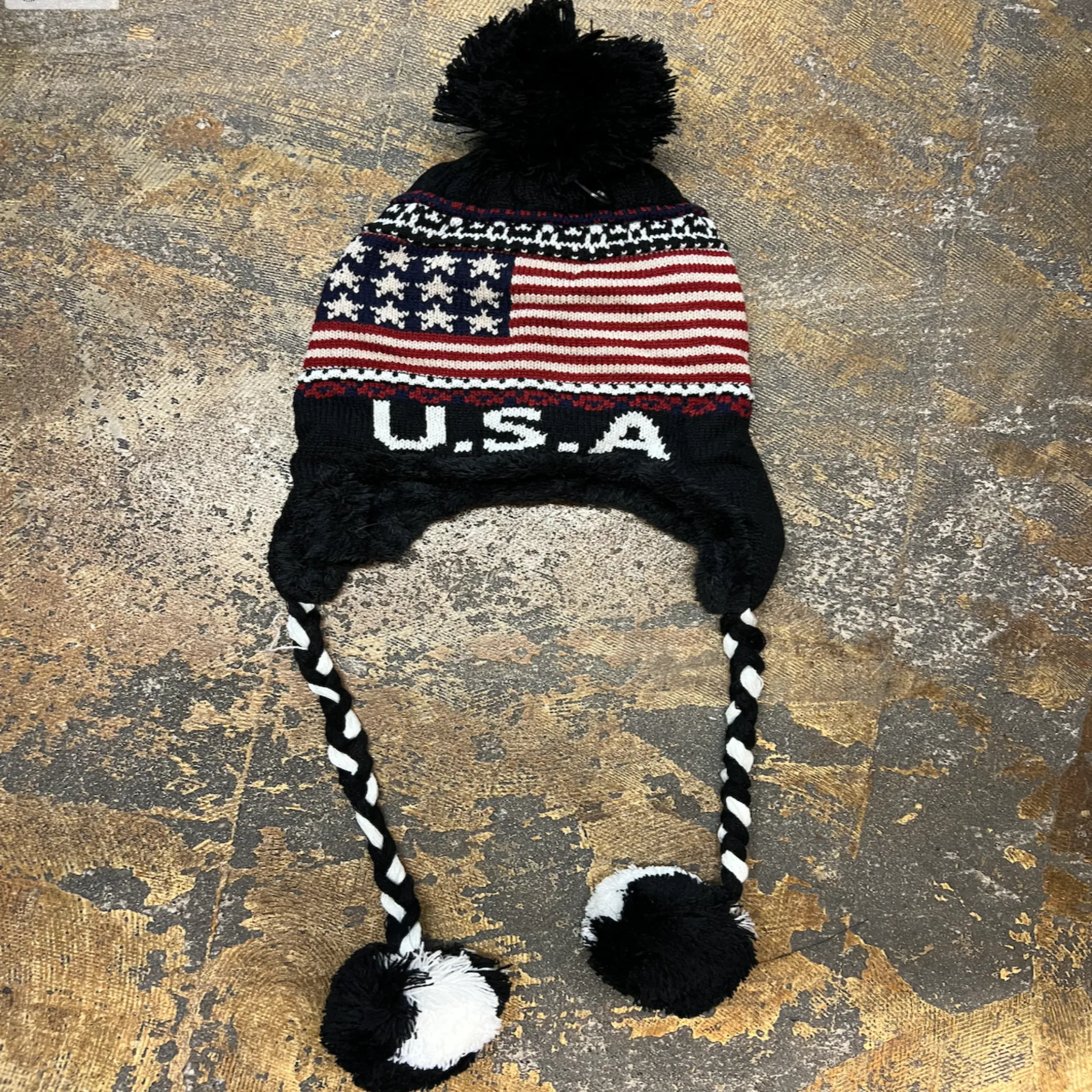 Red White & Blue Beanies Caps Hats