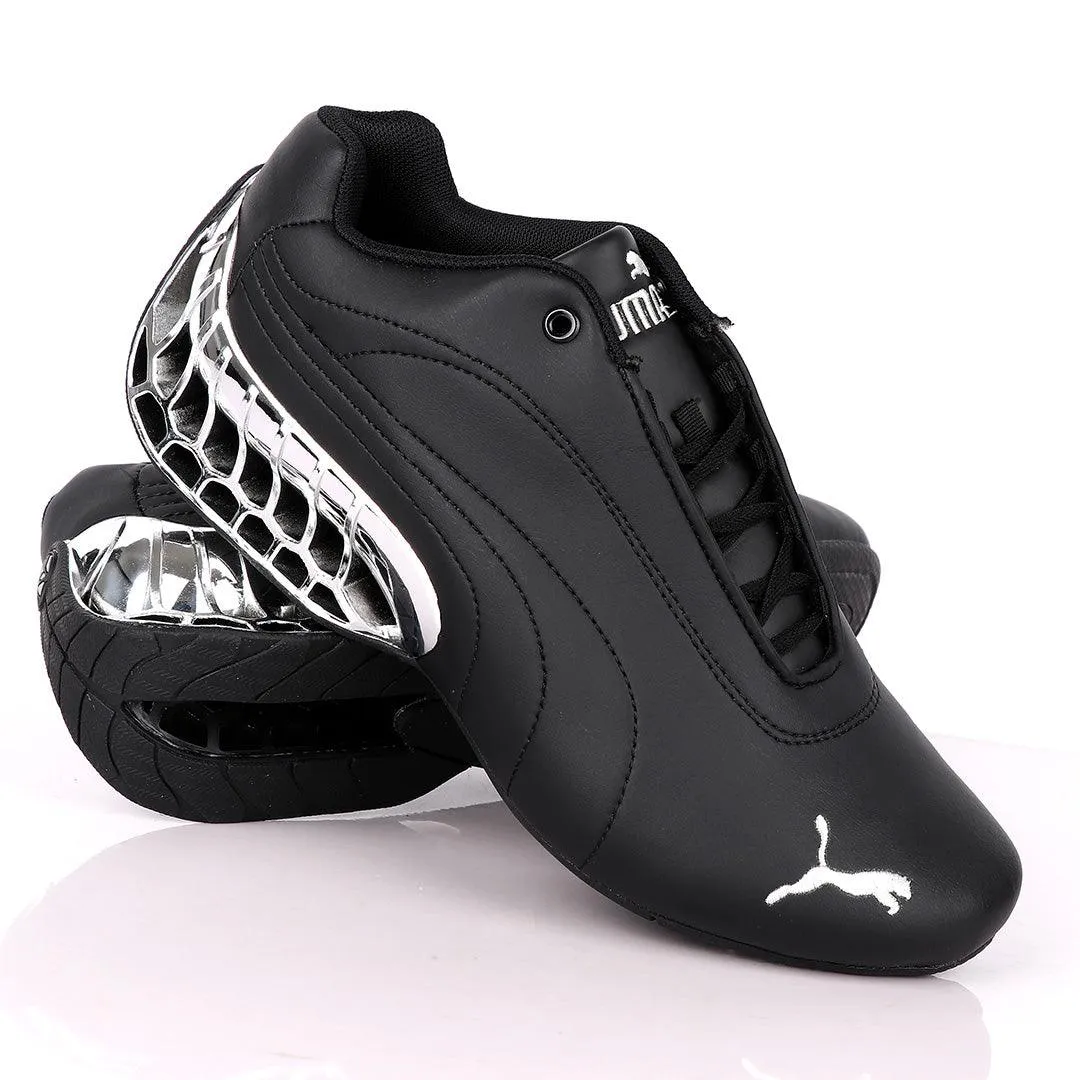 Silver Puma Future Super GT Sneakers -Black