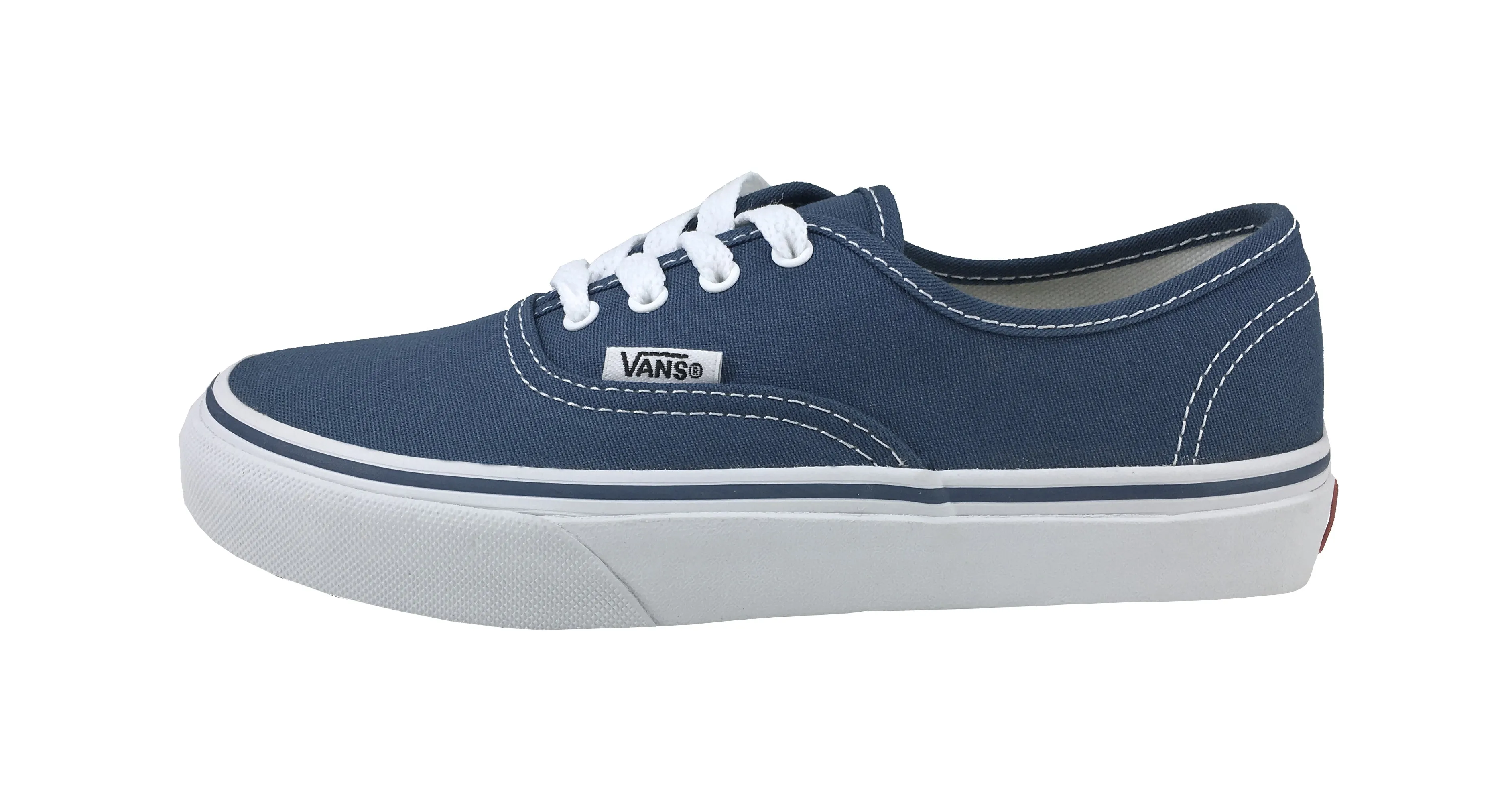 Vans Little Kids' Authentic Navy/White Shoes