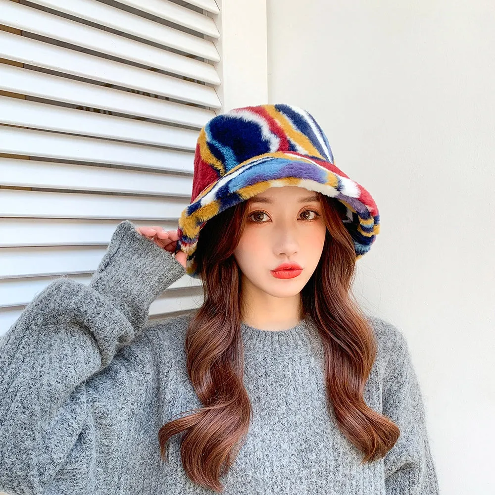 Winter Outdoor Thickening Warm Hat Fashion Basin Hat Trend Hat
