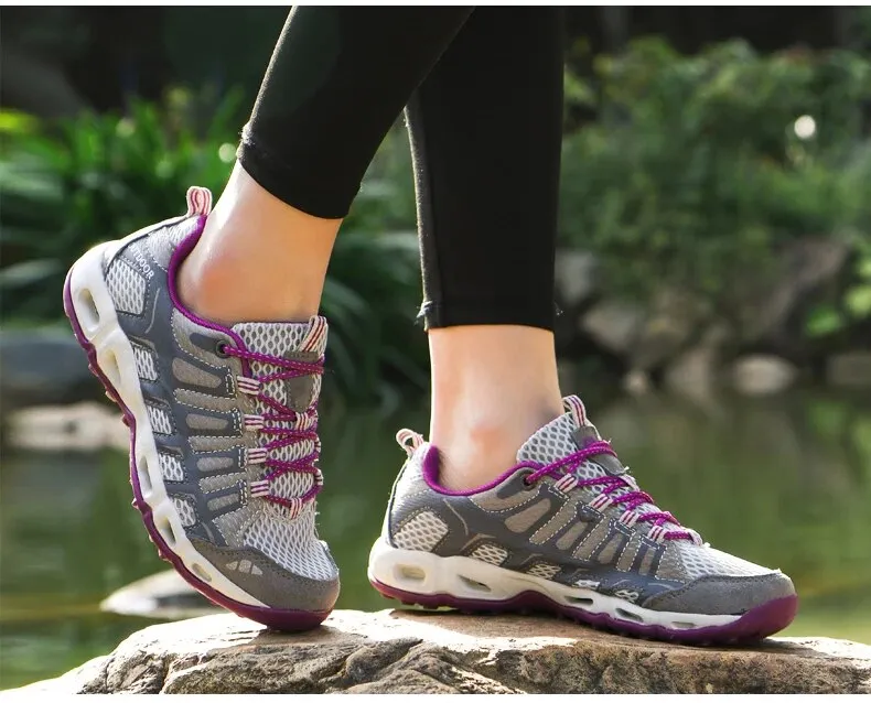 Women Hiking Spring Outdoor Climbing Shoes Ladies Sneakers Casual Shoes - WHS50181
