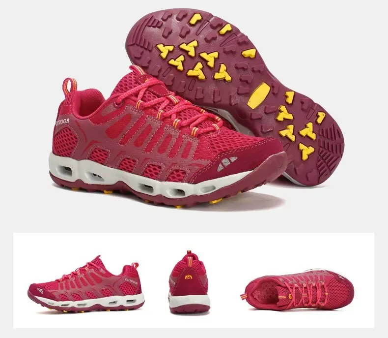Women Hiking Spring Outdoor Climbing Shoes Ladies Sneakers Casual Shoes - WHS50181