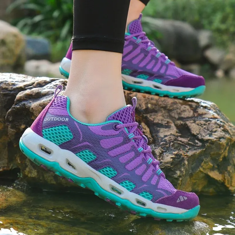 Women Hiking Spring Outdoor Climbing Shoes Ladies Sneakers Casual Shoes - WHS50181