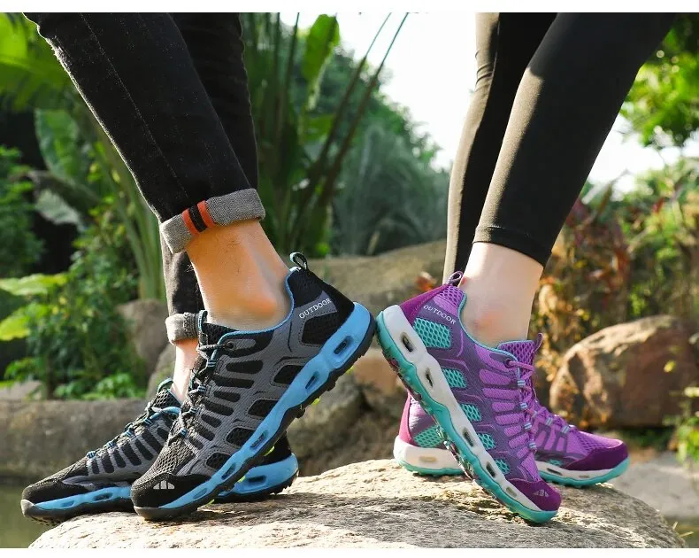 Women Hiking Spring Outdoor Climbing Shoes Ladies Sneakers Casual Shoes - WHS50181