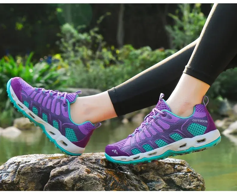 Women Hiking Spring Outdoor Climbing Shoes Ladies Sneakers Casual Shoes - WHS50181